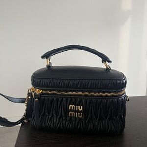 Miu Miu Matelassé Vanity Bag